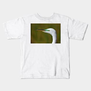 Great Egret Kids T-Shirt